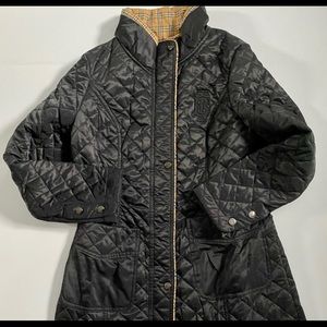 Burberry Quilted Jacket with Vintage Check